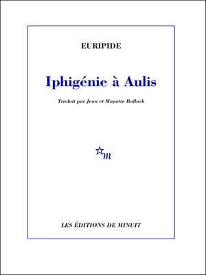 cover image of Iphigénie à Aulis